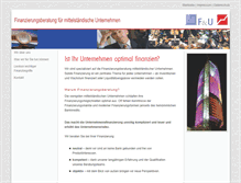 Tablet Screenshot of fu-gmbh.de